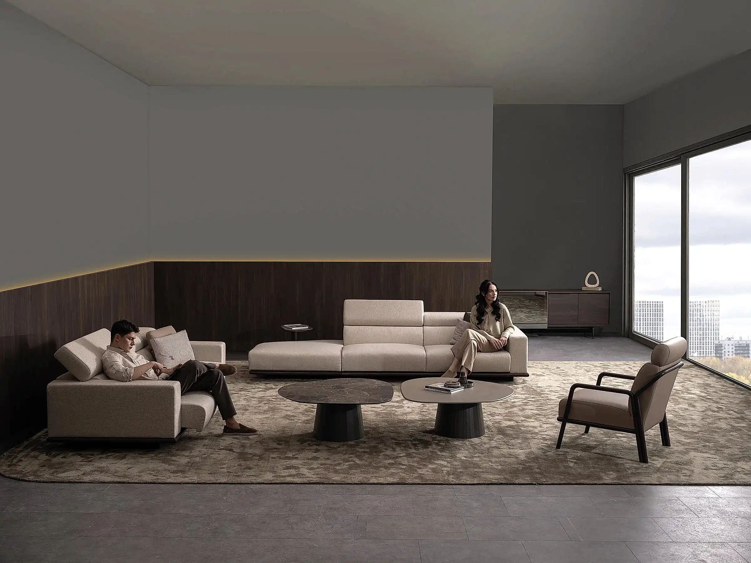 Discover the Iconic Modular Sofas of LAZZONI